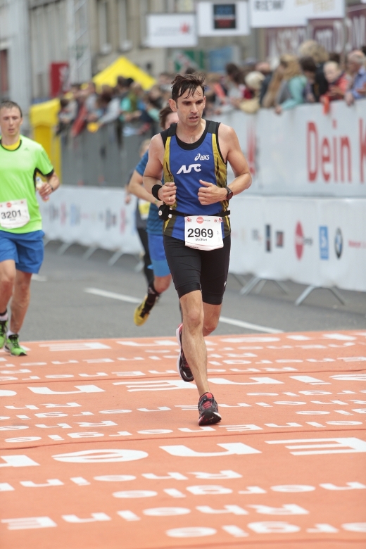 Michael Faßbender Köln Marathon 2015